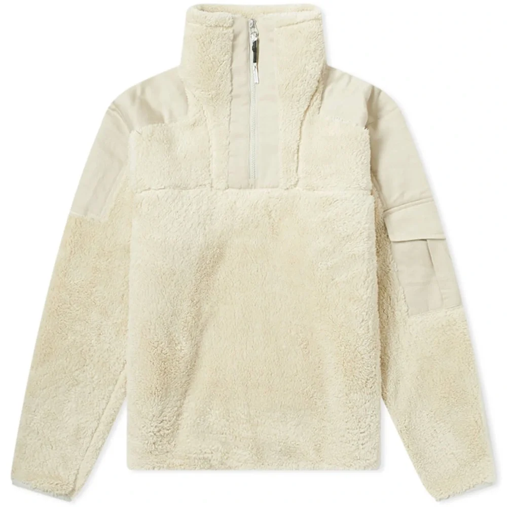 Rag & Bone Logan Sherpa Quarter zip pullover - Picture 3 of 15